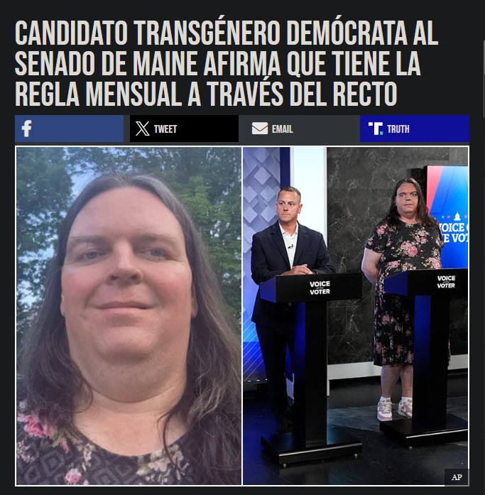 Una política transgénero de EEUU dice que tiene la regla por el оrtо.