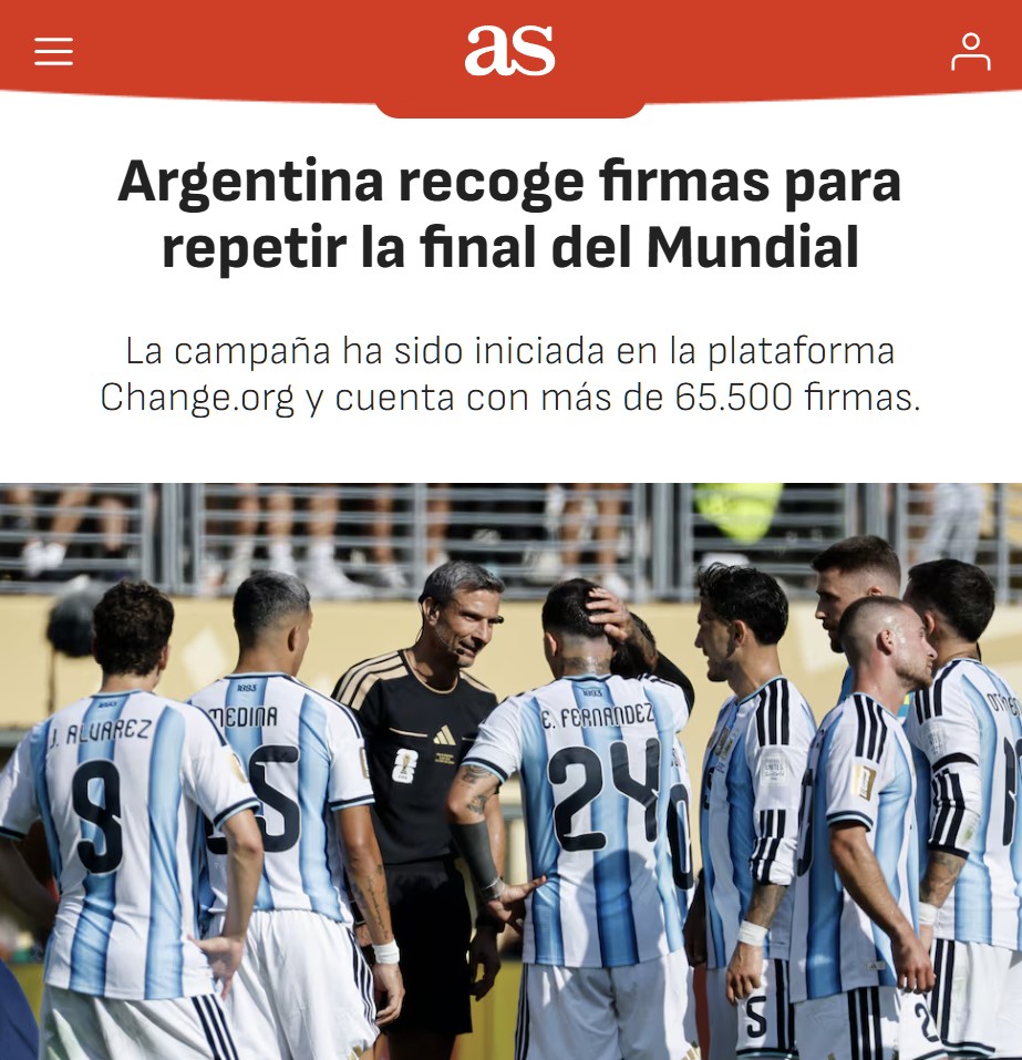 En Argentina están rompiendo todos los límites del mal perder.