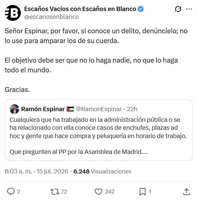 Son solo unos hilillosh de corrupción...