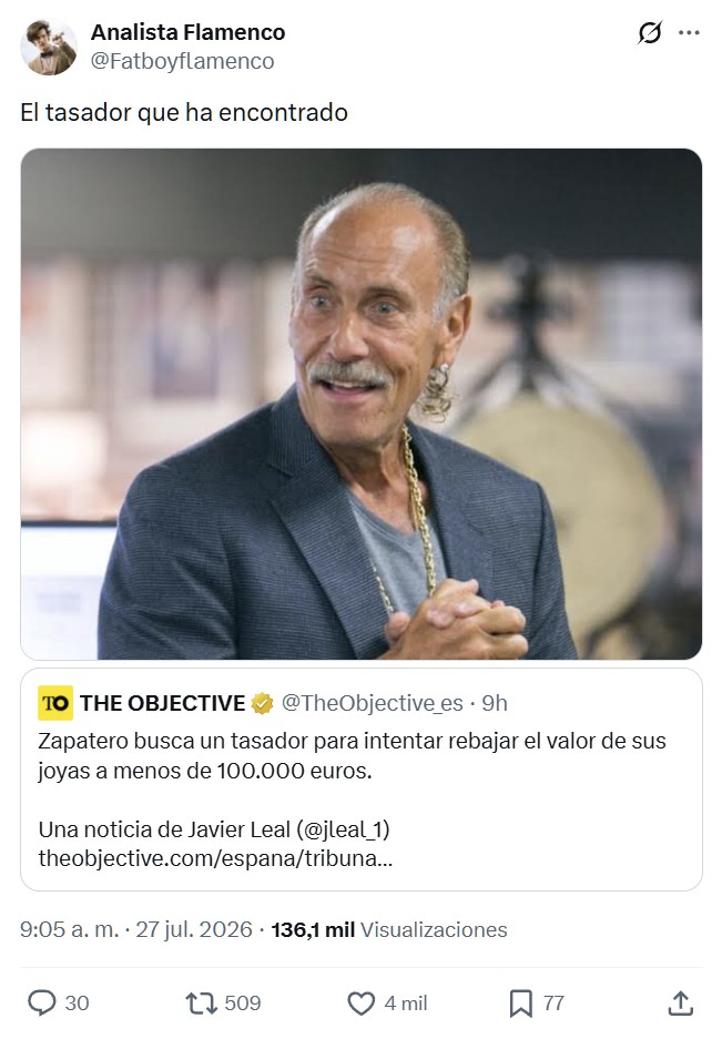 Zapatero colaborando a tope con la justicia.