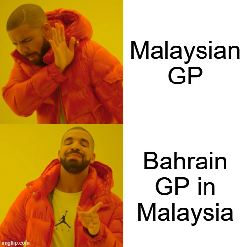 La F1 anuncia que el GP de Bahrain se celebrará en... Malasia.