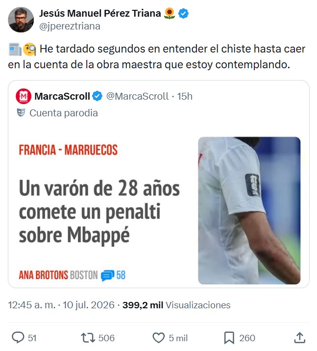 Mejor tuit del mundial.