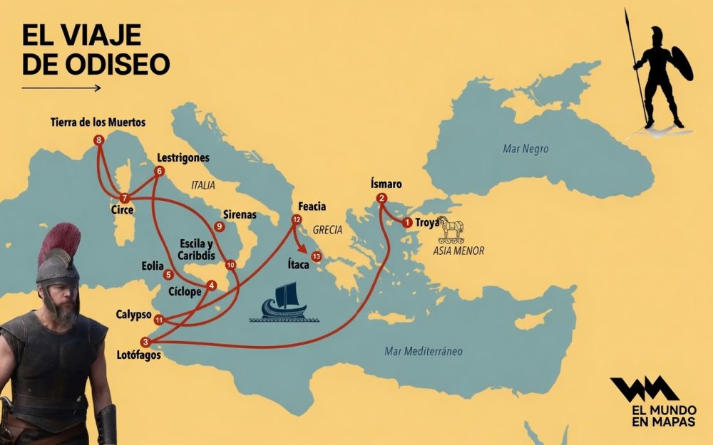 El viaje de Odiseo (Ulises)