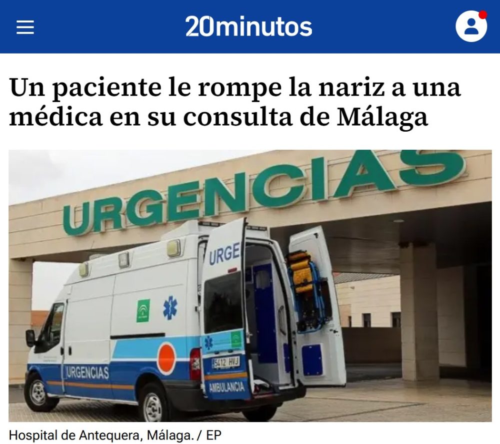 Otro percance con pacientes luminosos