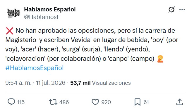 Kien nos iva a decir que la siguiente hepidemia iva a ser de faltas de hortografia.