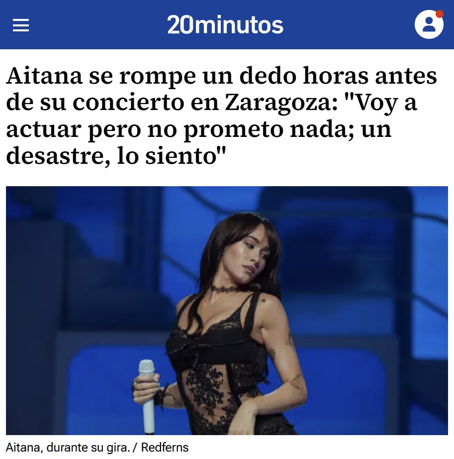 Qué rotura de dedo más rara...