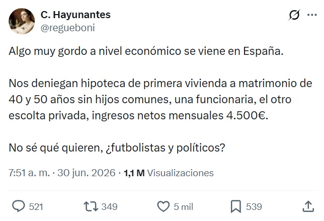 Moraleja: el alquiler prolongado deja a las familias fuera del mercado hipotecario.