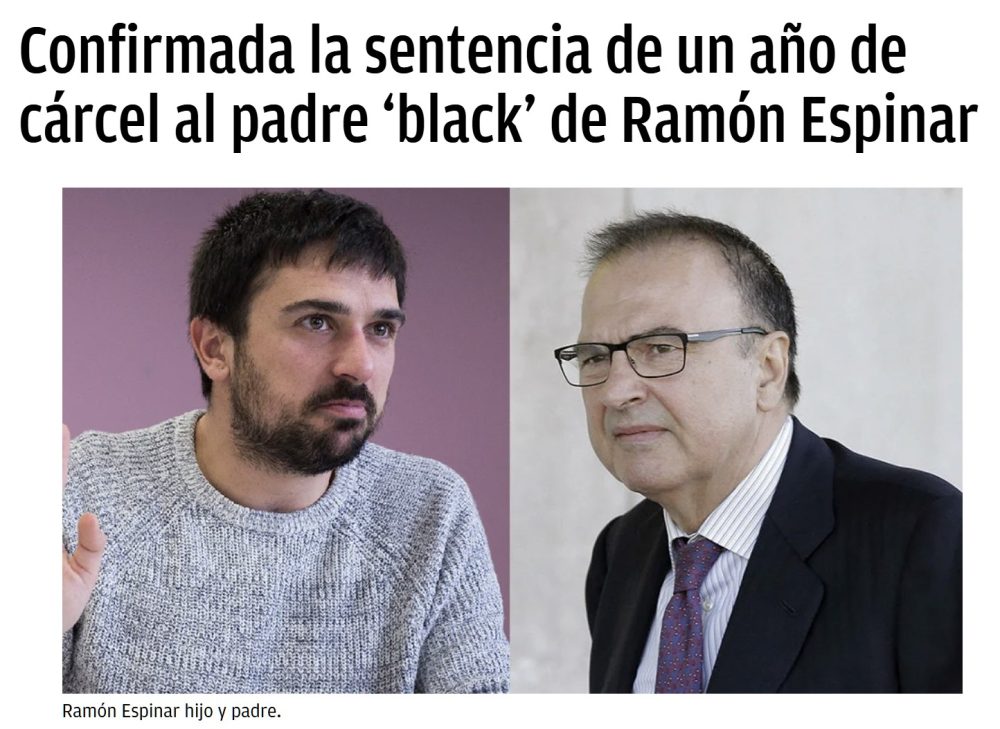 Son solo unos hilillosh de corrupción...