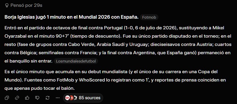 Borja Iglesias es muy buena persona.