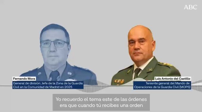 La directora de la Guardia Civil, por orden del gobierno, quiere impedir al general de Madrid asistir al Día de la Comunidad para boicotear a Ayuso.