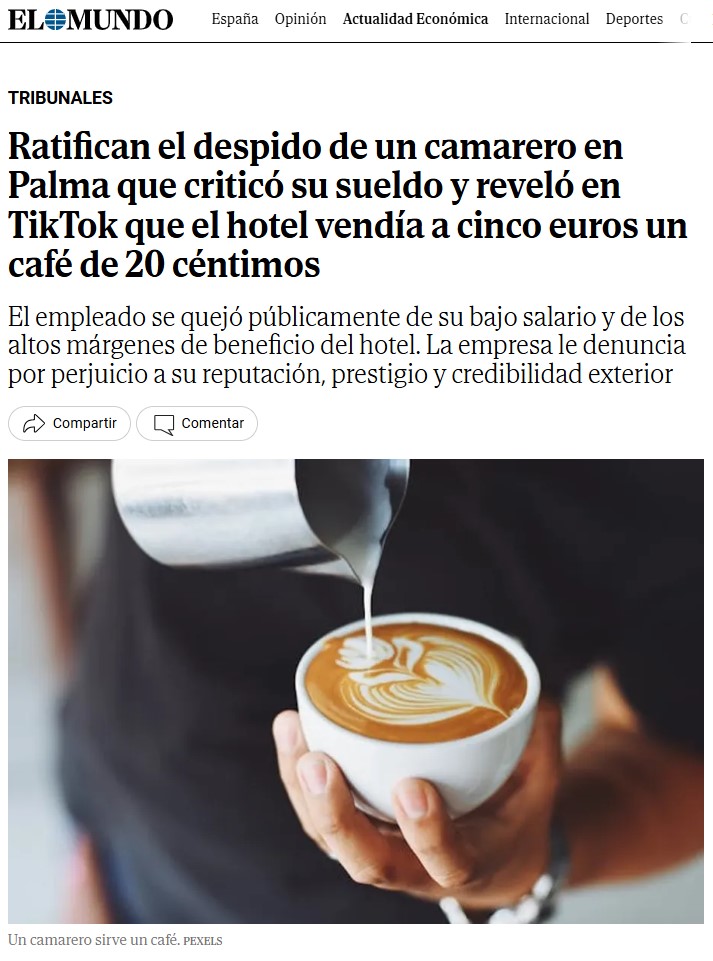 Empleado del mes.