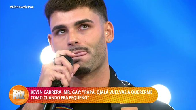 Kevin Carrera, ganador de Mr. Gay España 2026: "Me faltó el cariño de mi padre"