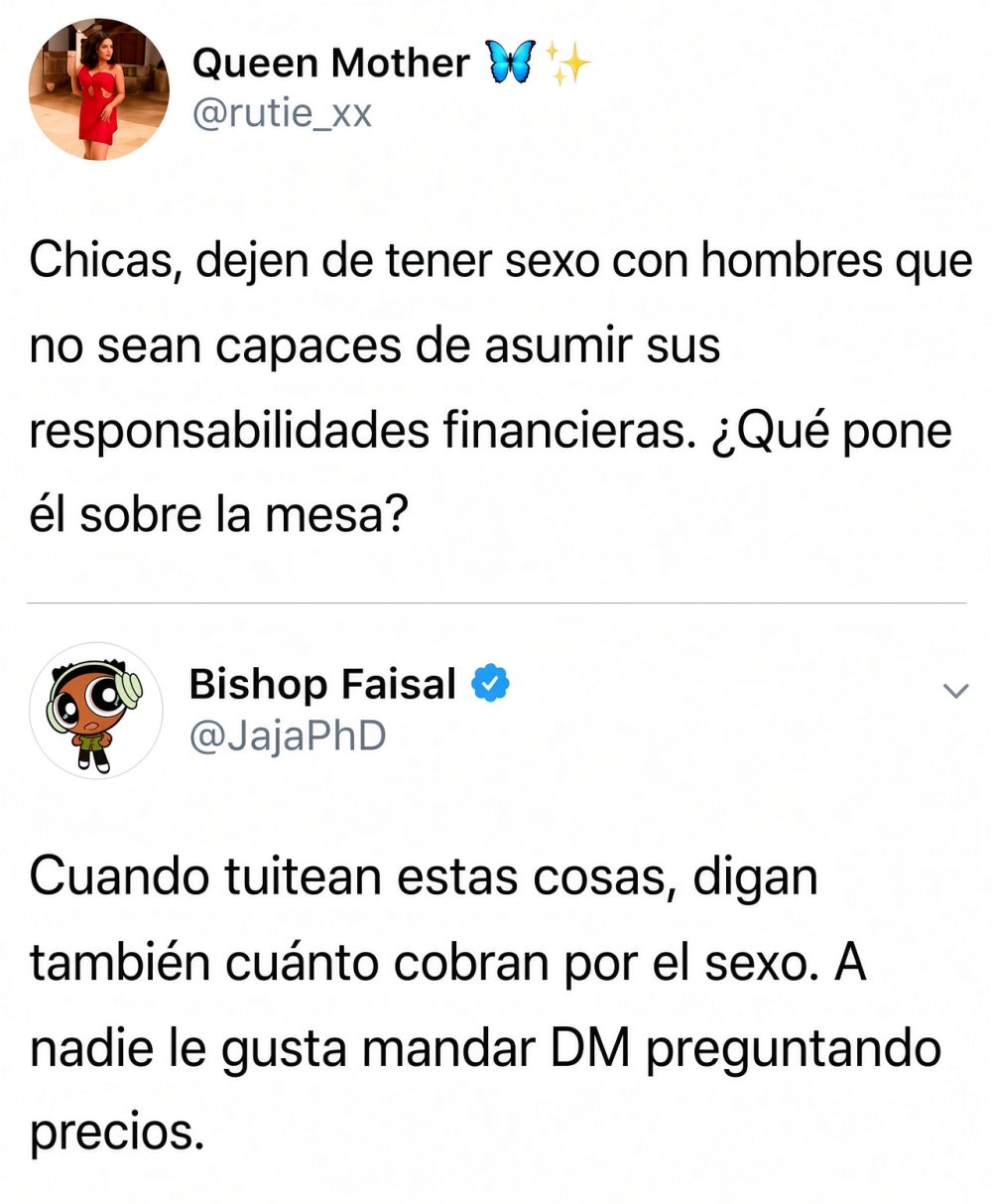 Coherencia, por favor.
