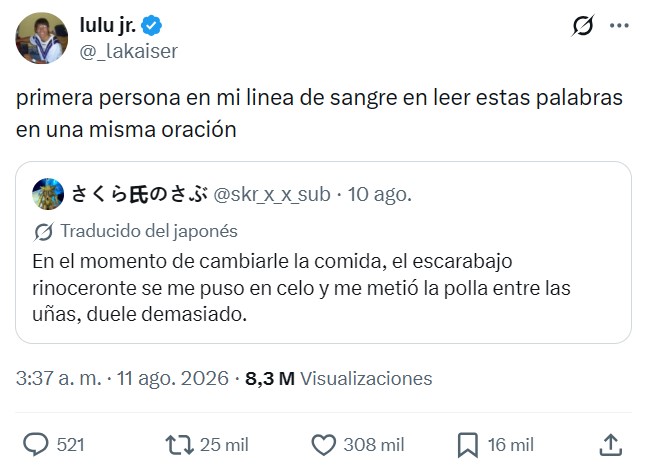 Si yo lo he visto, vosotros también.