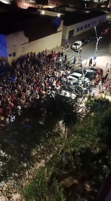 Ceuta esta noche: “Un caballa nunca se rinde”