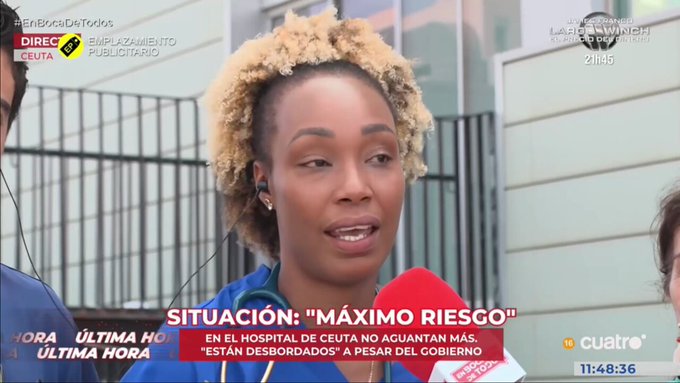 Sanitarios en Ceuta: "No sabemos lo que están incubando, tenemos miedo de llevarlo a nuestras casas".