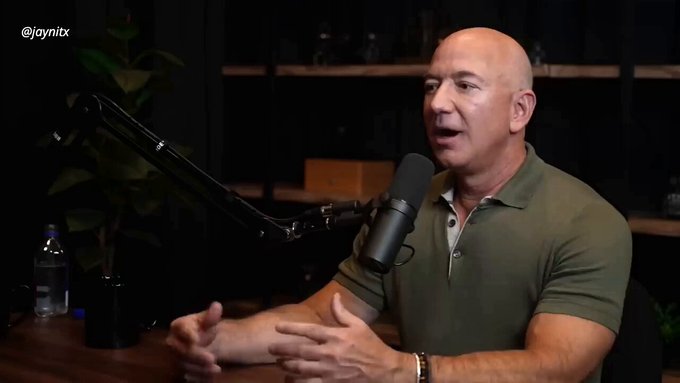 Jeff Bezos sobre por qué quiere un trillón de humanos en el sistema solar: "Me encantaría ver un billón de humanos viviendo en el sistema solar. Si tuviéramos un billón de humanos tendríamos 1.000 Mozarts y 1.000 Einsteins"