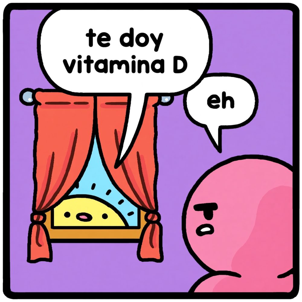 Sal a la calle.