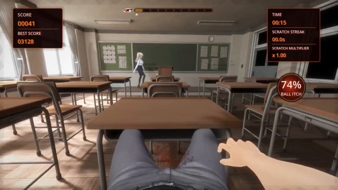 Steam estrenará pronto un simulador de… rascado de testícuIos.