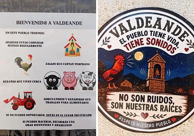 Un veraneante logra silenciar las campanas nocturnas de Valdeande (Burgos) tras denunciar que superaban los decibelios permitidos.