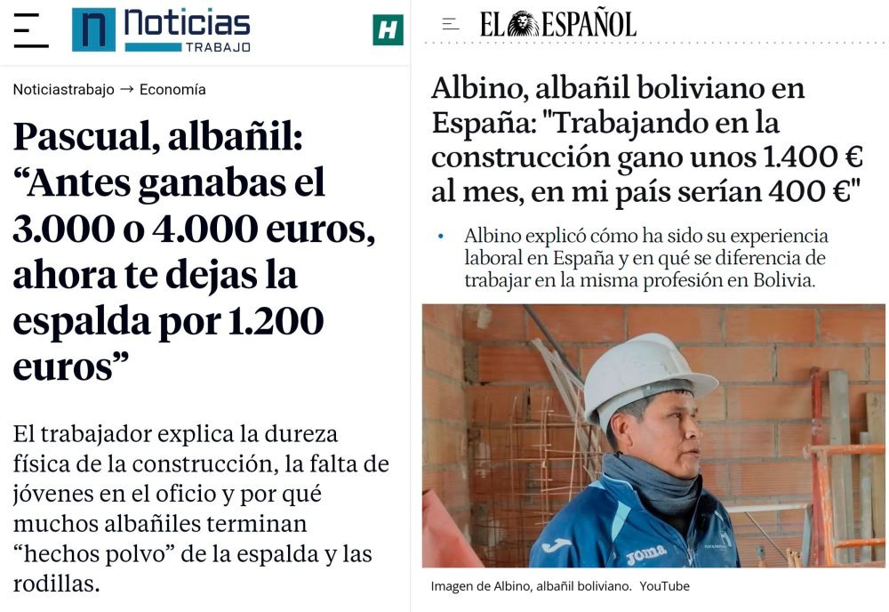 ¿Por qué no hay obreros para levantar edificios?
