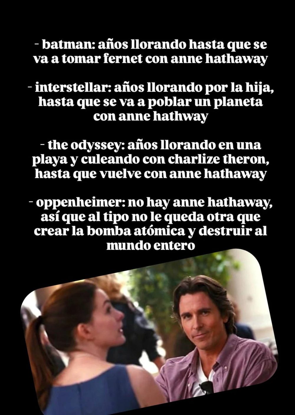 Después de ver The Odyssey al fin entendí de qué se trata el cine de Christopher Nolan.
