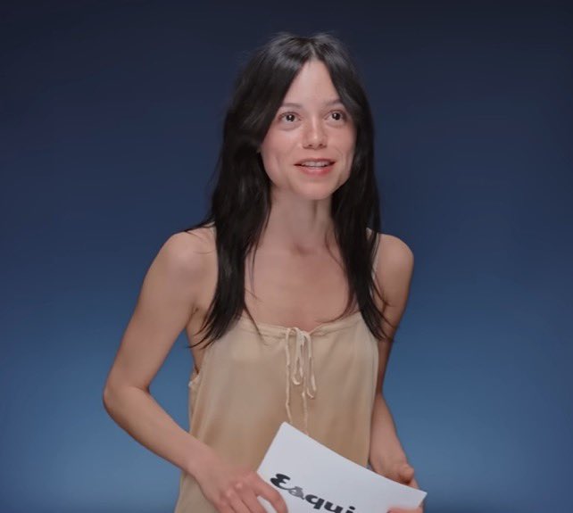 La transformación de la actriz Jenna Ortega en un solo año.