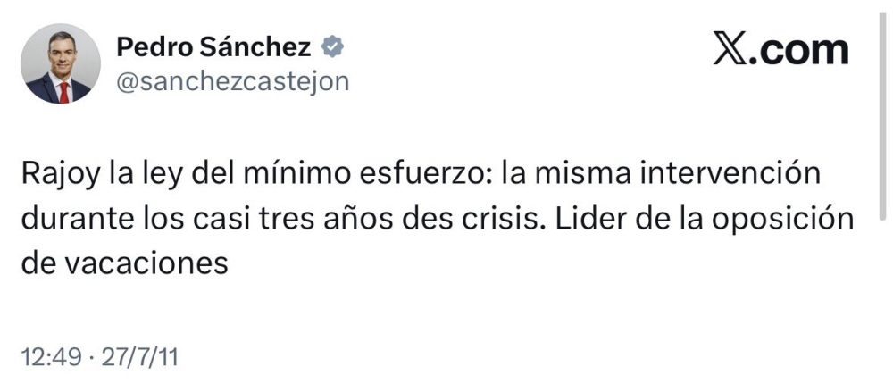 Y por esto da las entrevistas a RTVE o Lo Ser... Para evitar que le saquen los colores.