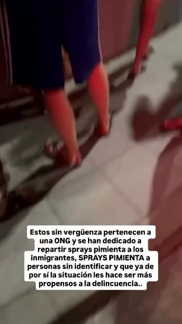 Una ceutí denuncia que una ONG se ha dedicado a dar sprays pimienta a los inmigrantes ilegales