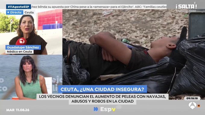 Doctora de Ceuta denuncia enfermedades graves y contagiosas por la llegada masiva de inmigrantes: impétigo, sarna, tuberculosis, cólera, sarampión y dіarrea infecciosa, entre ellas: "No podemos ir a las playas, están llenas de excrementos".