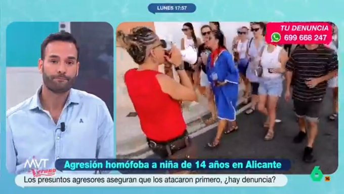¿Recordáis la "agresión homófoba" al grito de "Viva Vox" y "Viva Franco" en Alicante?