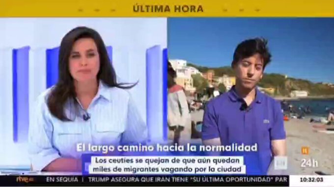 Dice RTVE que muchos de los los inmigrantes que asaltaron la valla de Ceuta son Diplomados y Licenciados.