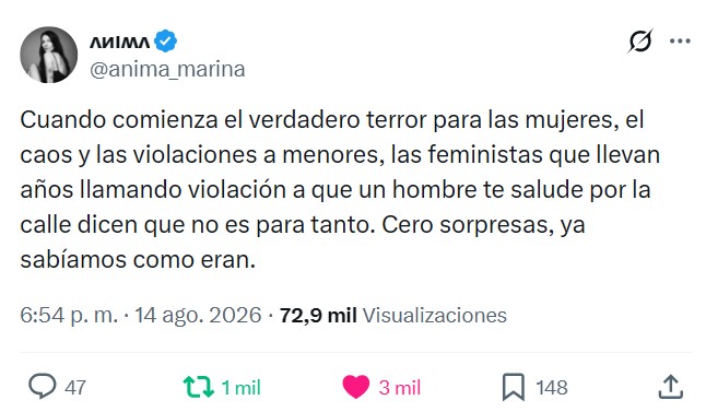 Alem Velasco dice que ha estado en Ceuta y que la cosa no está tan mal.