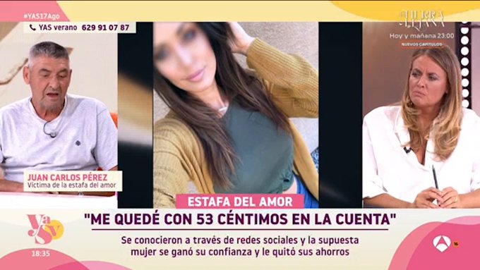 Otro boomer timado por una mujer fake que estaba en el extranjero.