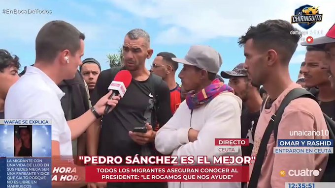 Un inmigrante ilegal que acaba de entrar en Ceuta desvela que estuvo en prisión y fue deportado de España por tráfico de drоgas y por «mala conducta».