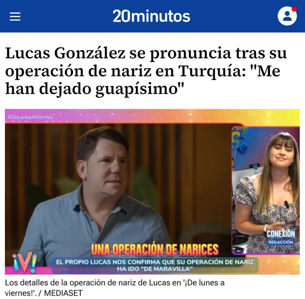 ¿Por cuánto va a vender el unboxing en exclusiva de su nariz?