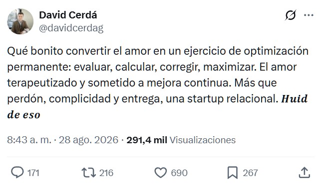 Never forget la "reunión de pareja mensual".