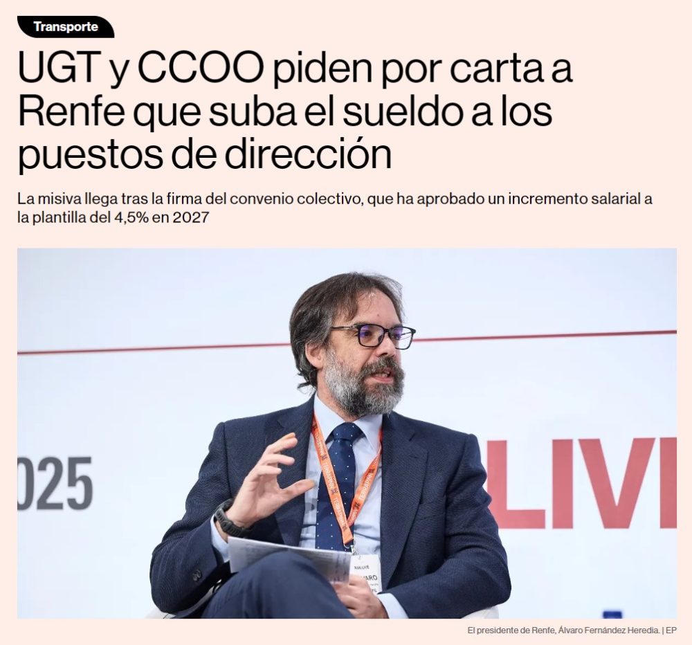 Para que luego digan que UGT y CCOO no están haciendo nada...