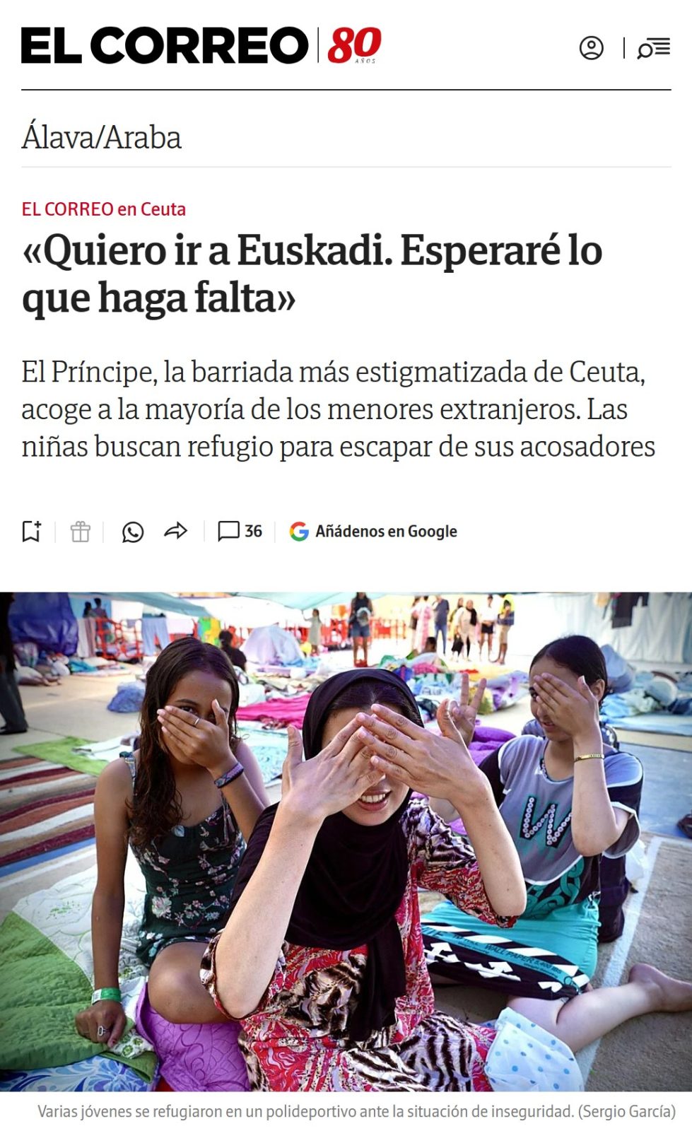 "Esperaré lo que haga falta".