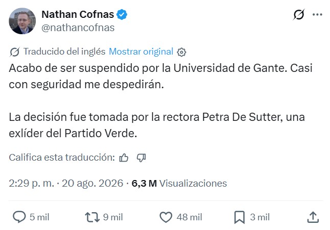 El profesor que descubrió y denunció la estafa y las mentiras de Jason Arday va a ser despedido por la rectora trans de su universidad, ex miembro del Partido Verde.