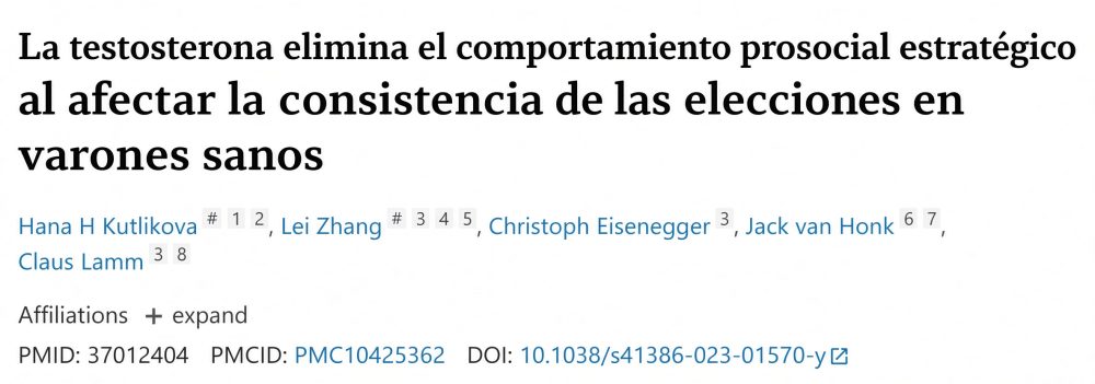 La testosterona literalmente contrarresta la conformidad: Dale testosterona a los hombres y se vuelven menos receptivos a las expectativas del público