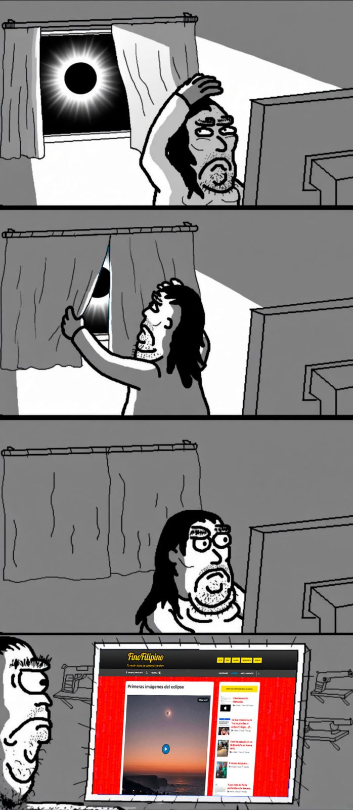 Está pasando...