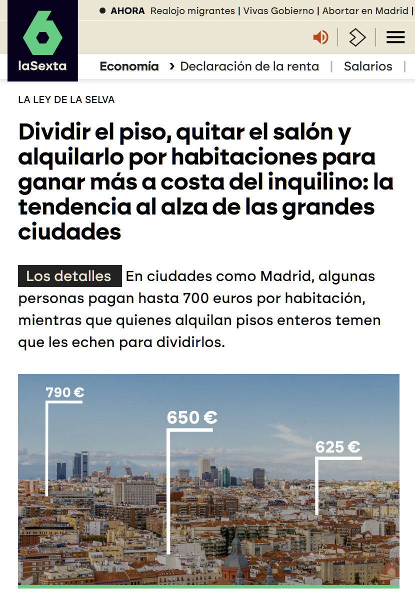 1- Creas overbooking en el país metiendo a millones de inmigrantes por la puerta de atrás.