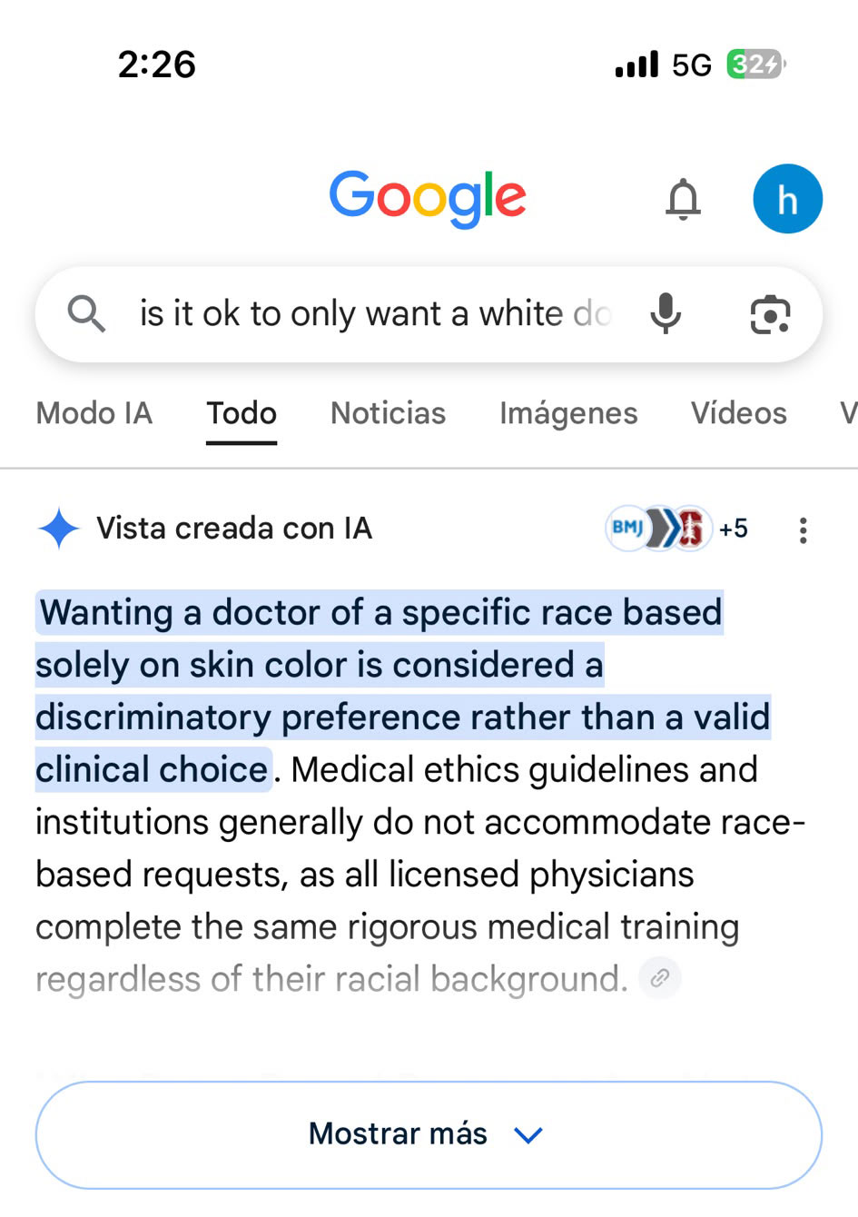 Racistada histórica.
