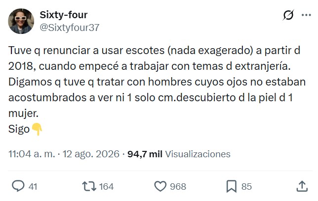 Por esto hay que ser intransigente con las imposiciones de gente que viene de fuera: das la mano y te cogen el аno.