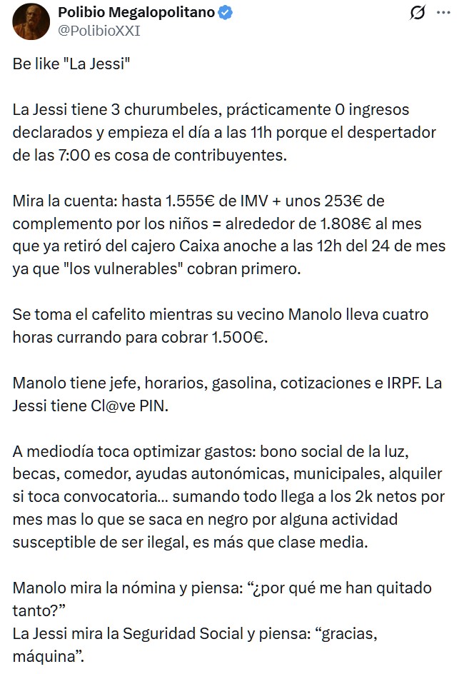 "Be like La Jessi"