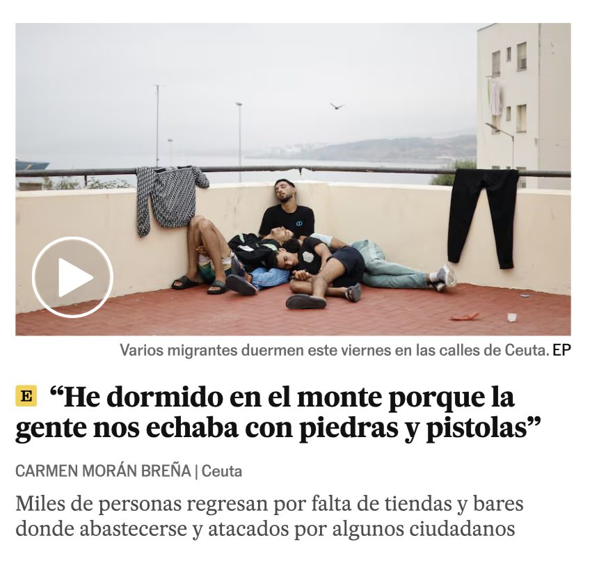 Tate que, si es por El País, todavía nos toca disculparnos a nosotros con Marruecos