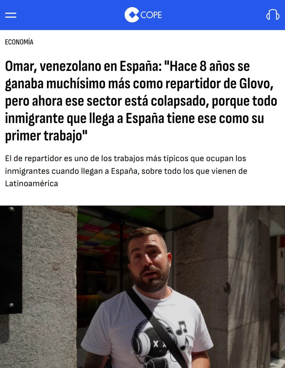 Hemos llegado al punto de que los propios inmigrantes que llegaron a España hace unos años se quejan del dumping salarial de los inmigrantes que llegan hoy.