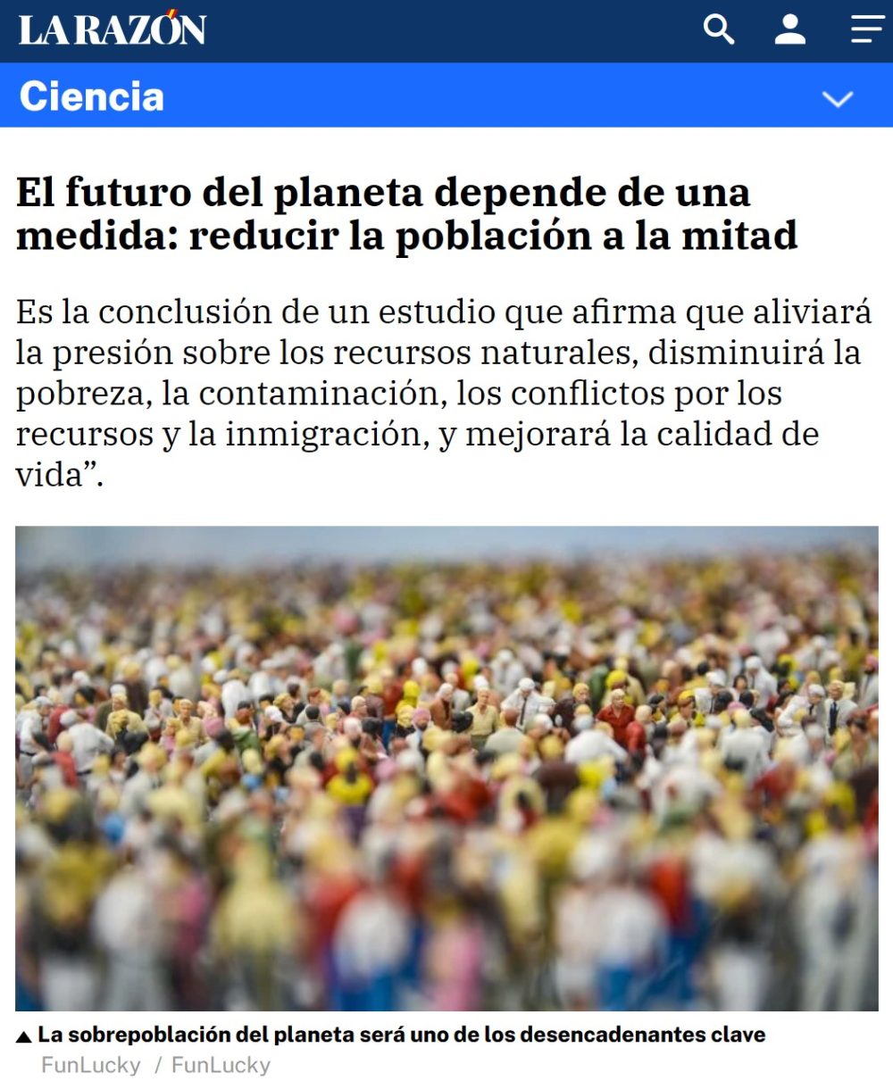 Según un estudio sobra la mitad de la gente.