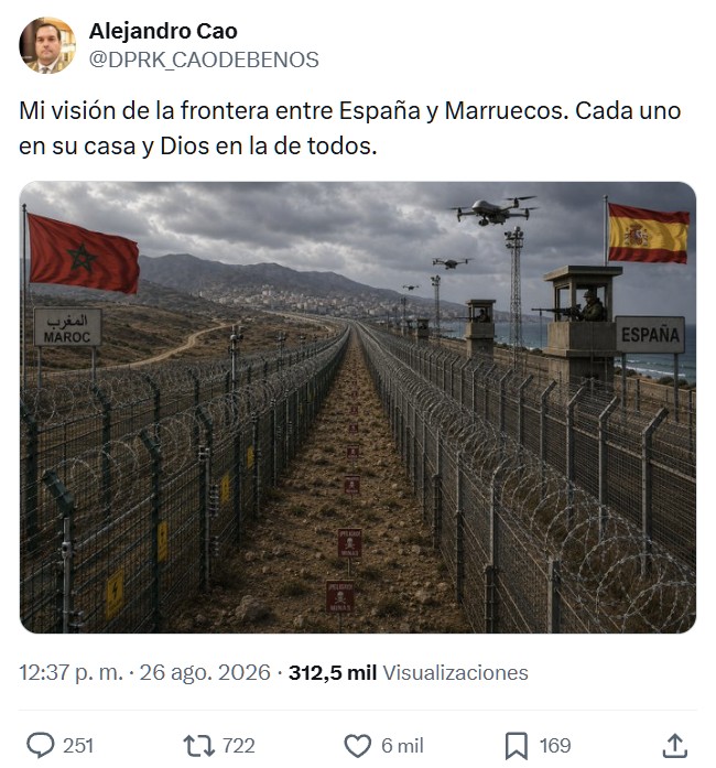 Estoy preocupado porque ayer estaba de acuerdo con Echenique y hoy estoy de acuerdo con Cao de Benós.